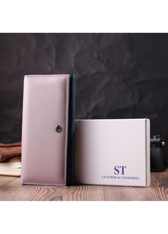 Жіночий шкіряний гаманець 18,5х9х3 см st leather (288048083)