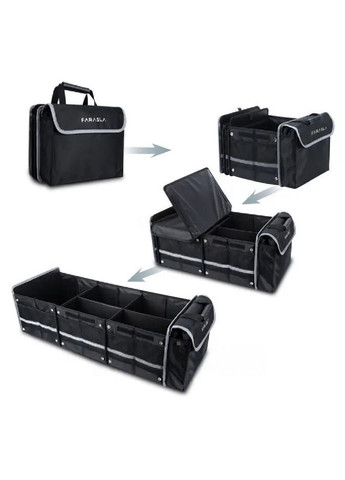 Органайзер ящик короб бокс складной с ручками термосумкой в багажник машины автомобиля 89х36х30 см (477035-Prob) Unbranded (293814605)