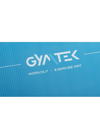 Килимок (мат) для фітнесу та йоги NBR 1,5см голубий Gymtek (361952847)
