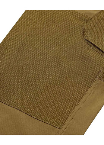 Коричневые демисезонные брюки No Brand