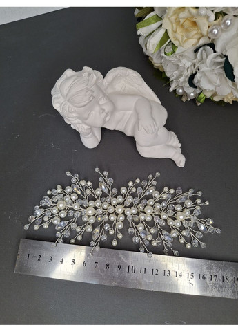 Веточка и серьги для волос для прически невесты No Brand (369162449)