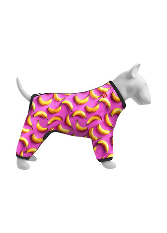 Ветровка для собак Clothes, рисунок "Бананы на розовом",, В 47-51 см, С 35-39 см WAUDOG (322001614)