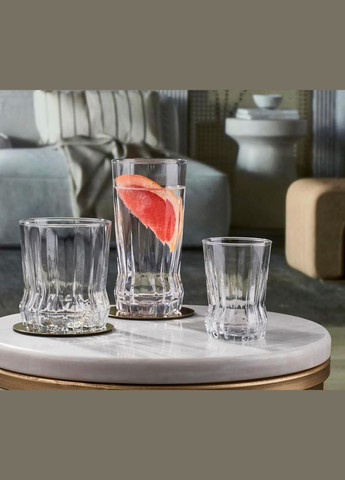 Набір 6 скляних склянок Gaia для соку 270мл Pasabahce (329894695)