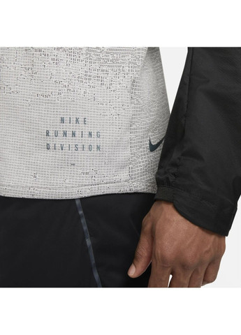 Свитшот мужской Therma-Fit Adv Run Division Grey/Black Nike (364837614)