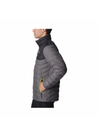 Сіра зимня куртка powder lite grey 1698001027 Columbia