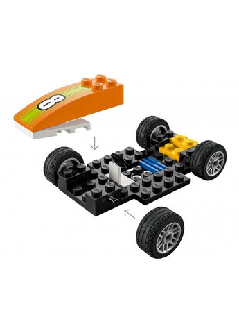 Конструктор City Гоночный автомобиль 46 деталей (60322) Lego (281425792)