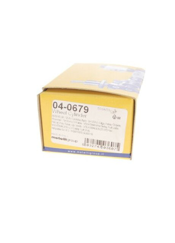 Циліндр гальмівний (задній) Audi 80/90 86-96/Skoda Fabia 99-/Octavia 96-10/Roomster 06-15/VW Polo 04-0679 UA63 Metelli (366191546)