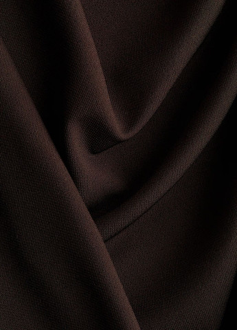 Темно-коричнева святковий сукня H&M однотонна