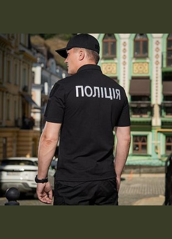 Поло Полиция со светоотражающей надписью и нашивкой 65/35 M-TAC (311569492)