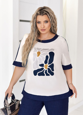 Костюм женский летний из льна No Brand (328454426)