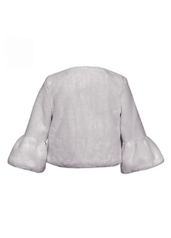 Болеро меховое для девочки 36-17 серое SLY (303429229)