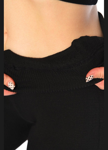 Лосини жіночі з начісом на верблюжій вовні чорного кольору Let's Shop (317169157)