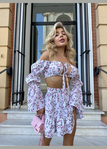 Женский костюм топ+юбка Україна (325408499)