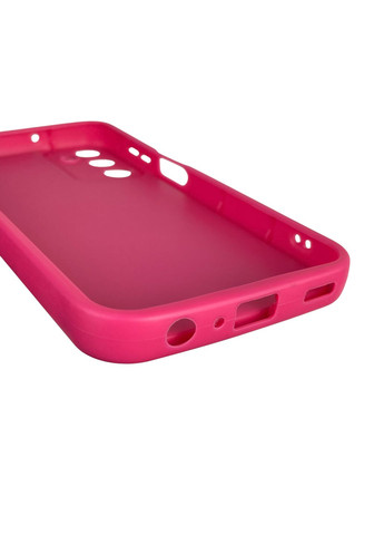 Чохол силіконовий Soft Touch з 3D принтом для Galaxy M34 5G (SM-M346) малиновий (Повний захист камери) Samsung (373670636)