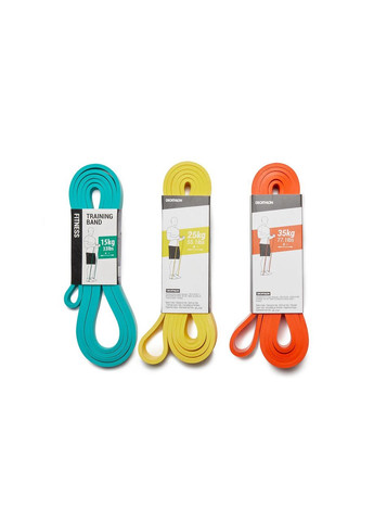 Стрічка-еспандер 15 кг зелена Domyos (315726293)