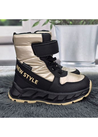 Черевики дитячі зимові для дівчинки Bi&Ki бежеві на овчині Tom.M (369384024)