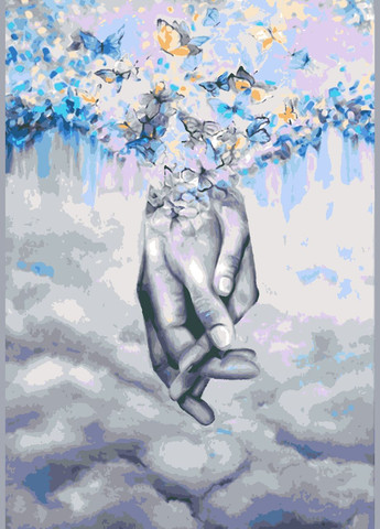 Картина по номерам Любовь 28x40 см (RB-0700) Riviera Blanca (322301709)