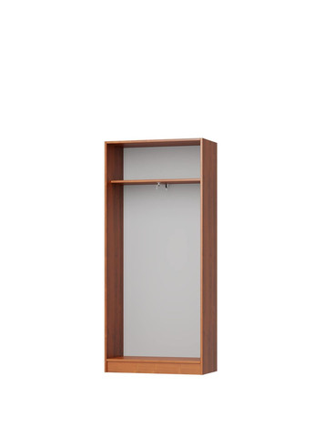 Шкаф-купе двухдверный Уни AL ДСП/Зеркало 90x45x210 см (MBS-3500) MebelStar (346289245)