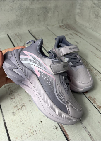 Світло-фіолетові всесезонні кросівки дитячі на дівчинку фіолетовий (471) Apawwa