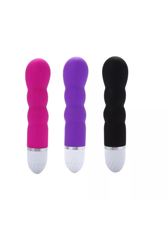 Вибратор для стимуляции зоны G и клитора (Черный, ААА) We Love (284278566)