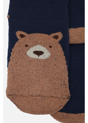 Тёмно-синие носки средние для мальчика цвет темно-синий cb-00284769 Yuki зима (366038025)