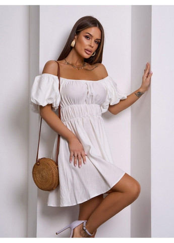 Белое повседневный платье issa pus a-617 белый ISSA PLUS