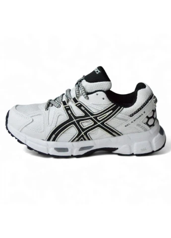 Asics Gel Kahana 8 White black(Копия) Vakko комбинированные всесезоны (376436407)