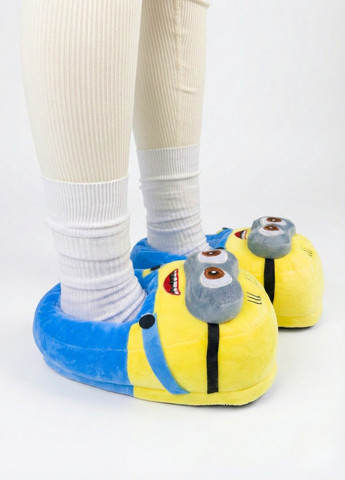 Капці домашні Міньйон Посіпака Нікчемний Я дитячі жовті Lalapka (370858921)