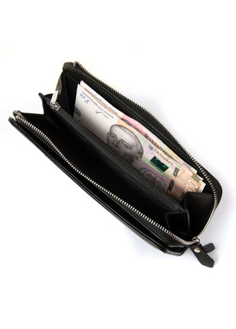 Шкіряний жіночий гаманець Classik WN-23-21 black Dr. Bond (296618849)