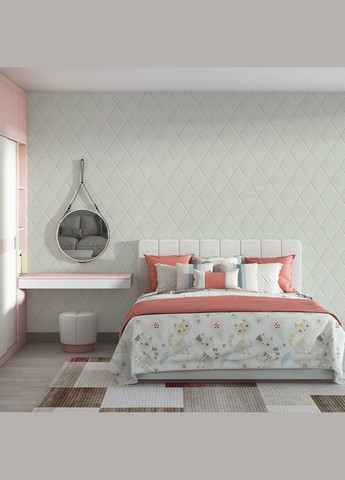 Самоклеющаяся декоративная настенно-потолочная 3D панель Ромбы под кожу 700х700х6мм (161) SW-00000221 No Brand (328578539)