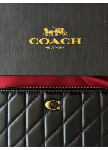 Женский кошелек Quilted Leather Zip Around Long Walle большой No Brand (369935242)