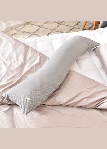 Наволочка для подушки S-Form 40х130 см хлопковая бязь, горошек, на молнии IDEIA (342128412)