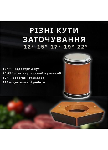 Алмазная роликовая точилка (5 углов заточки) No Brand (362044934)
