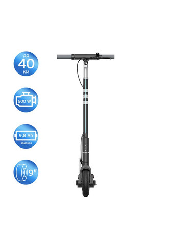 Электросамокат Black 9", 300(600)W, 9.8Ah, 40km, 25km\h, 20%, NFC, App, 16kg (ES20-B) OKAI ES20-NEON (372682259)