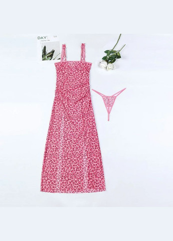 Соблазнительный женский пеньюар с трусиками No Brand пеньюар і трусики (327434115)