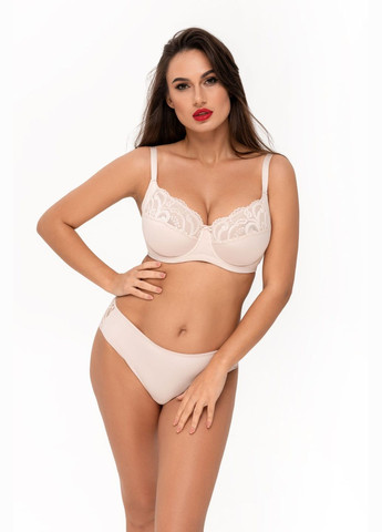 Трусики бразиліана з мереживом Kalyna 6201 peony (330025988)