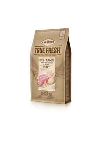 Корм сухой для щенков True Fresh Turkey Puppy с индейкой, 1,4 кг Carnilove (322875143)