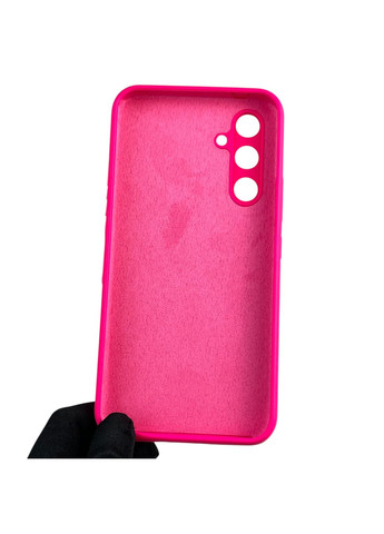 Чехол для Galaxy A54 5G (SM-A546E) силиконовый с микрофиброй нескользящий на самсунг а54 5г малиновый Samsung (366389682)