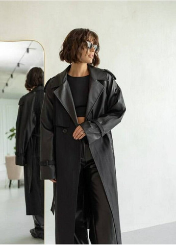 Тренч Mix колір чорний-чорний milirud (366291868)