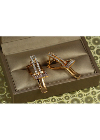 Сережки Пассат 3,2 см золотисті love-shopping Xuping Jewelry (354655821)