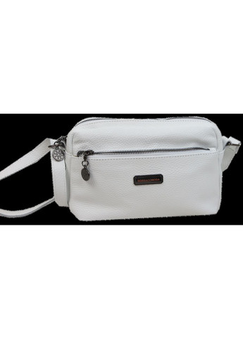 Жіноча шкіряна сумка на плече Біла Borsacomoda (348780775)