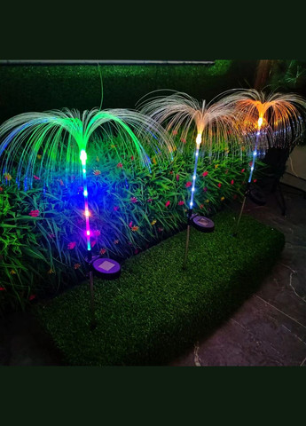 Уличный светильник на солнечной батарее Фонтан RGB / RGB No Brand (338231052)