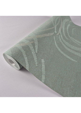 Виниловые обои 0.53 × 10.05 м 59123, зеленые для спальни, гостиной, кабинета MARBURG (368895616)
