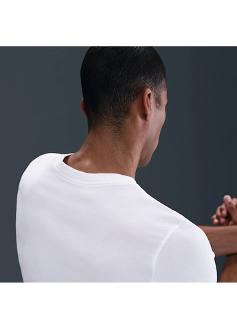 Біла футболка чоловіча pro dri-fit training tee white Nike