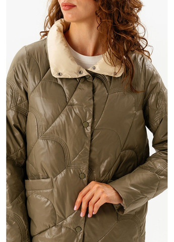 Коричнева демісезонна пальто 21 - 18147 Vivilona