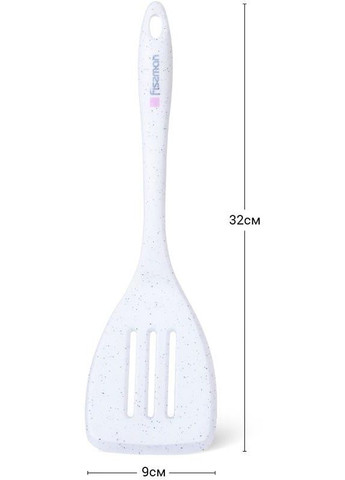 Лопатка з прорізами Bianca 32х9х4.5см нейлон+силікон Fissman (372171994)