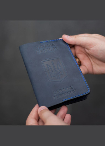 Обкладинка на паспорт, темносиня SD Leather (285720160)