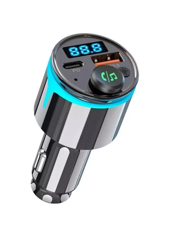 FM-трансмиттер FM Launcher Nexus 30W Type-C+USB Black (FMNX30110001) [138403] Proove (401539804)