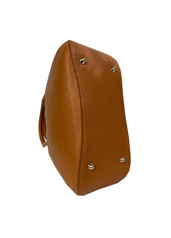 Сумка жіноча шкіряна карамельна (Д/Ш/В) 27/13/19 (см) Felicita (336377747)