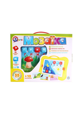 Развивающая игрушка "Мозаика из букв" ТехноК (304981338)